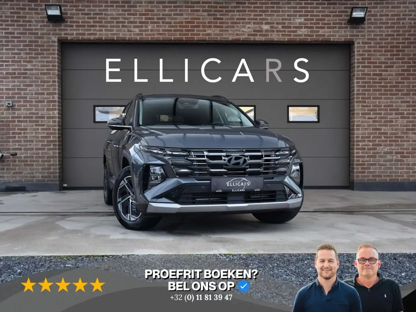 Hyundai TUCSON 1.6 T-GDi HEV DCT / FEEL / CARPLAY / CAMERA / GPS Gris - 1