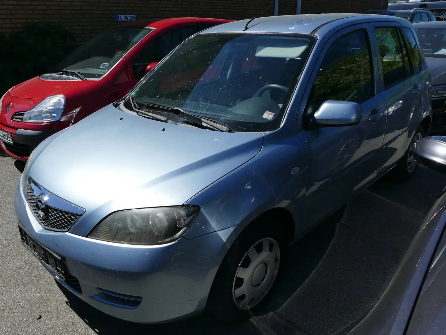 Mazda 2 1.4l Active Klima Radio CD HU/AU 11/2025 Blau - 1