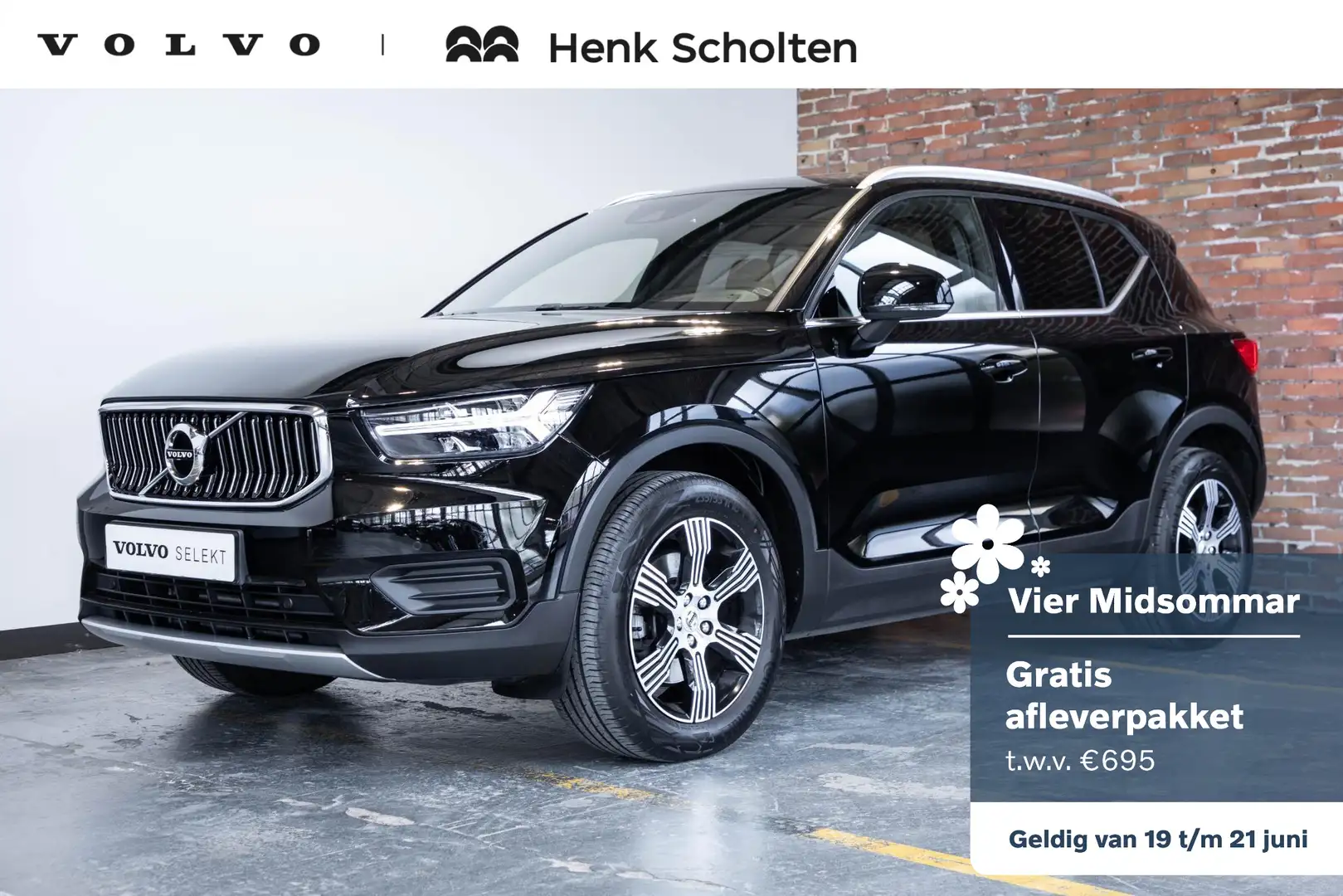 Volvo XC40 T4 Inscription | Panoramadak | Interieur voorverwa Zwart - 1