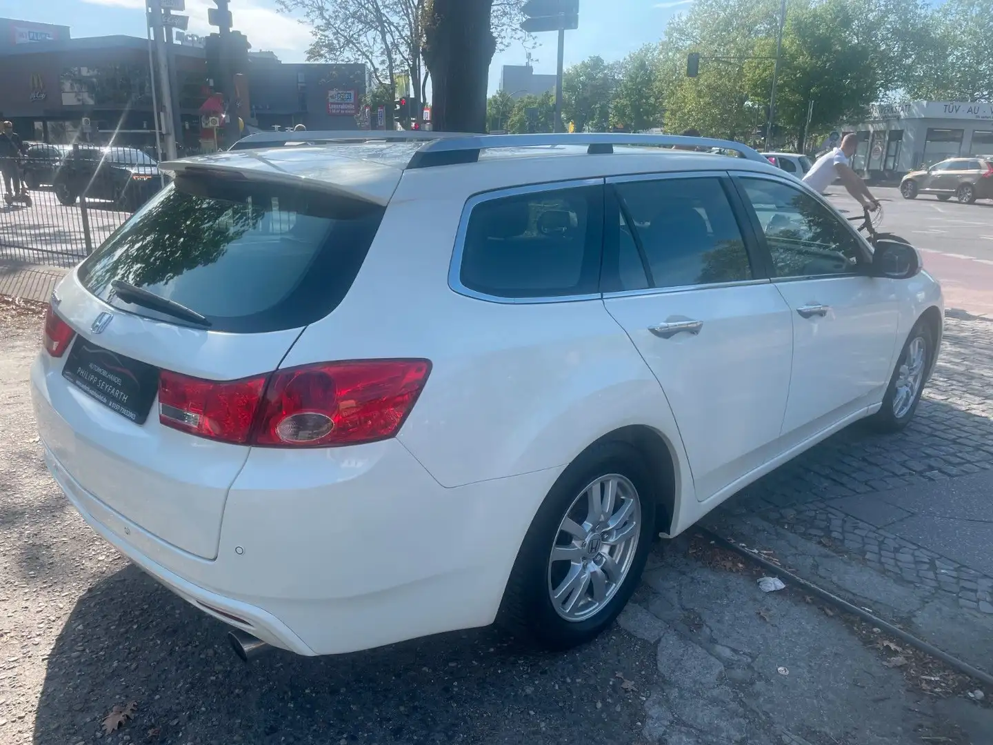 Honda Accord Tourer 2.0 Elegance*PDC*AUTOMATIK Blanc - 2