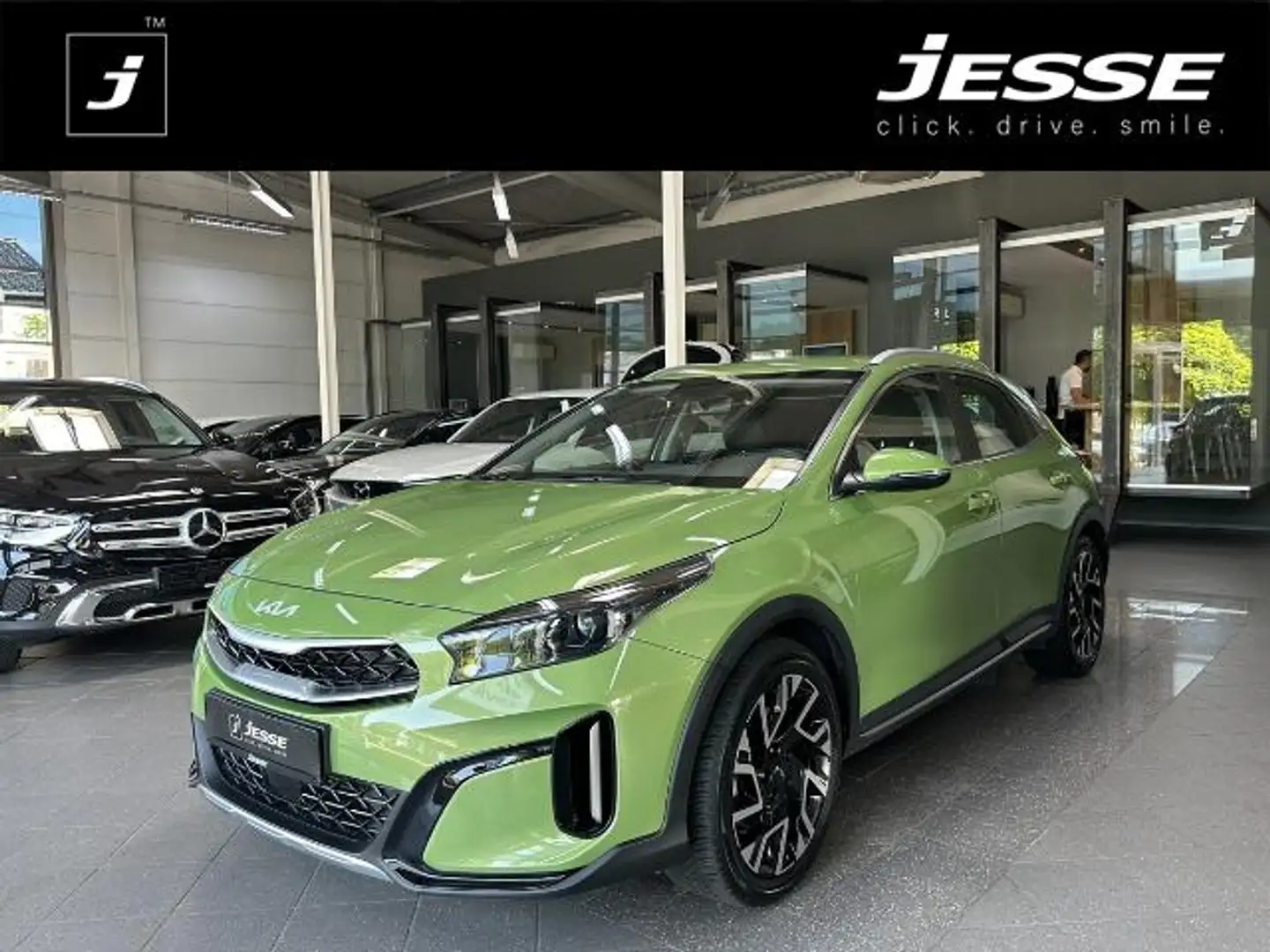 Kia XCeed 1.5 T-GDI Spirit LED ACC CarPlay R.Cam Grün - 1