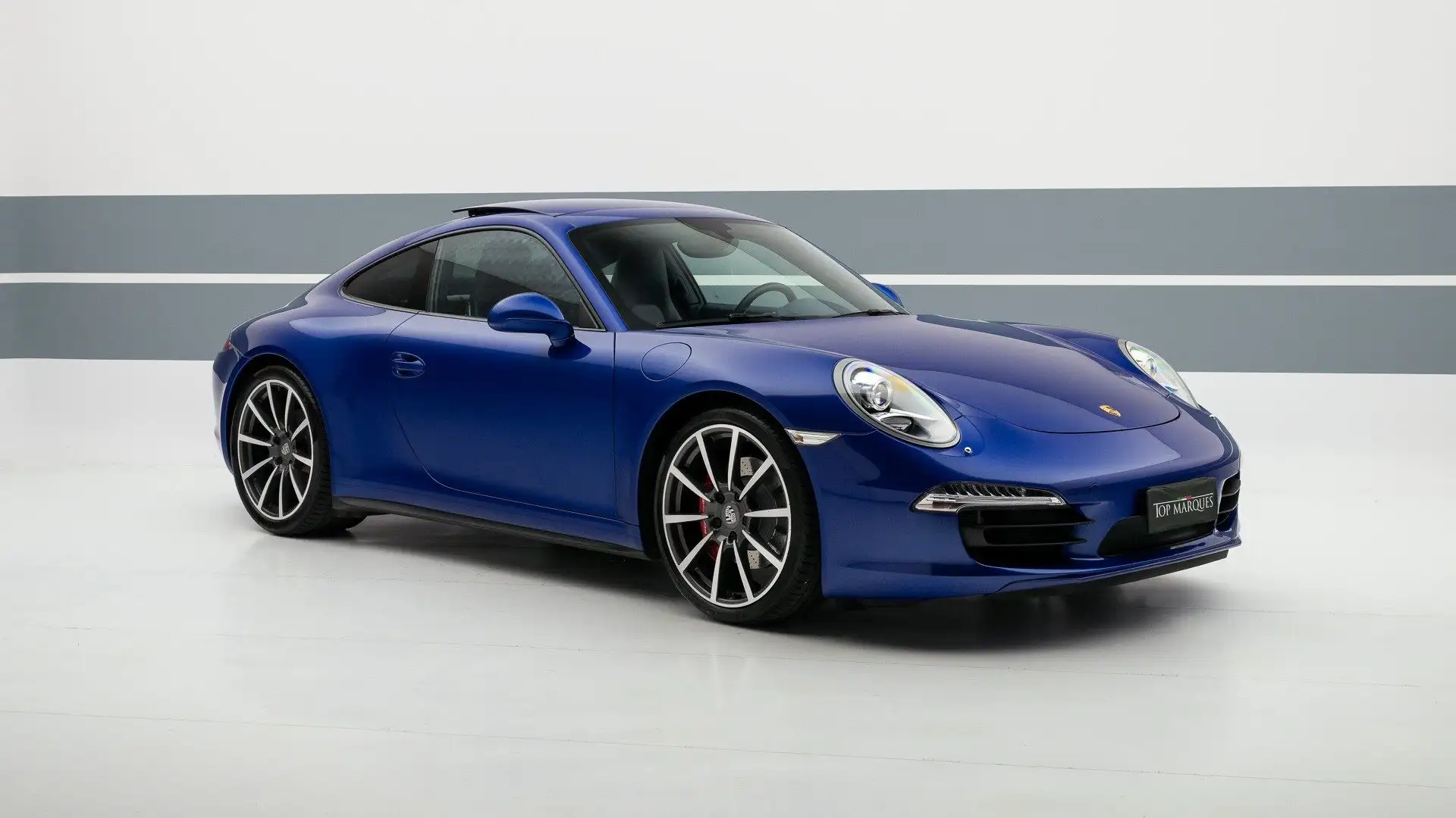 Porsche 911 991 3.8 Carrera 4S Coupé Bleu - 2