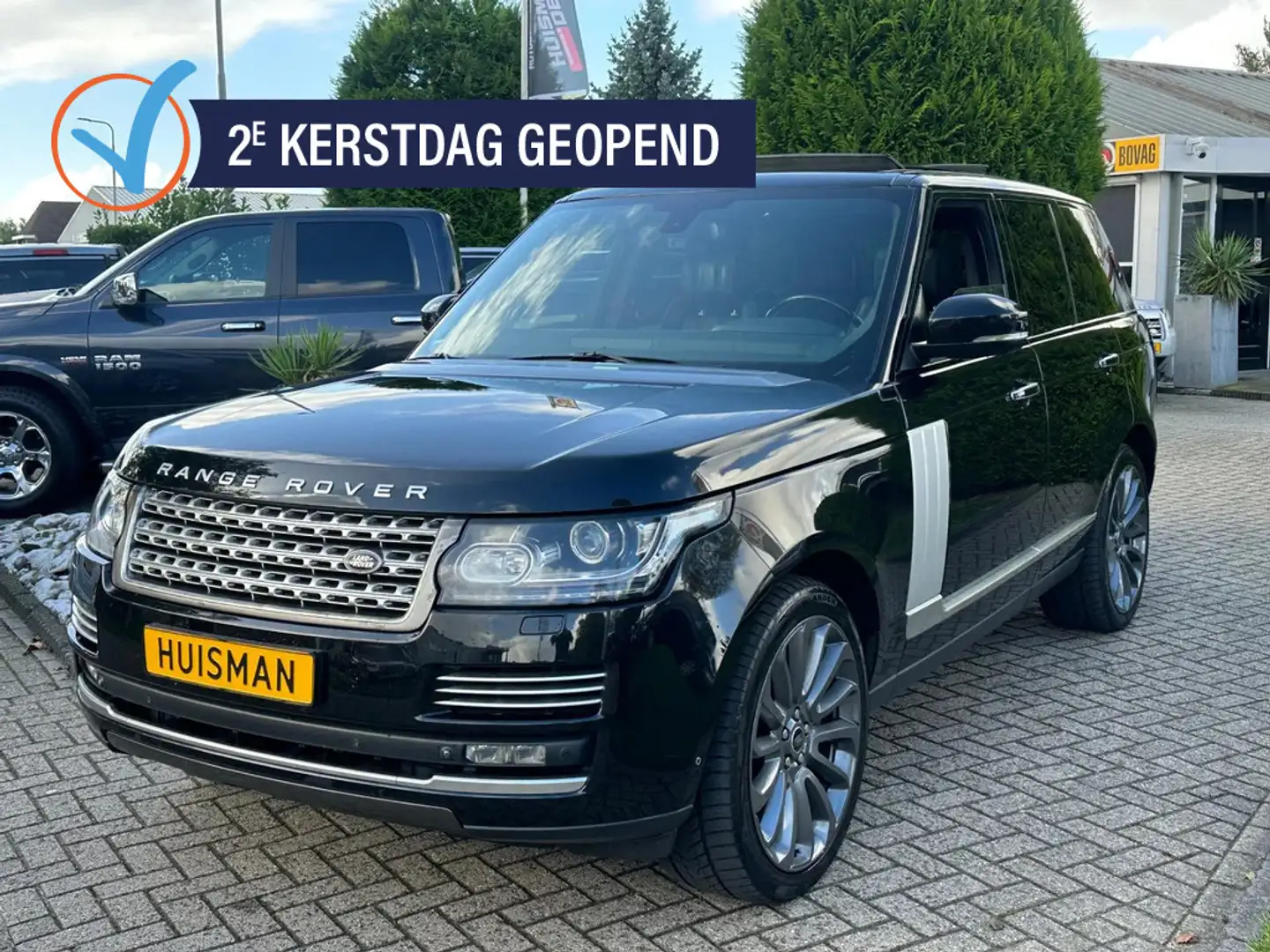 Land Rover Range Rover 4.4 SDV8 Grijs Kenteken 2013 Marge Zwart - 1