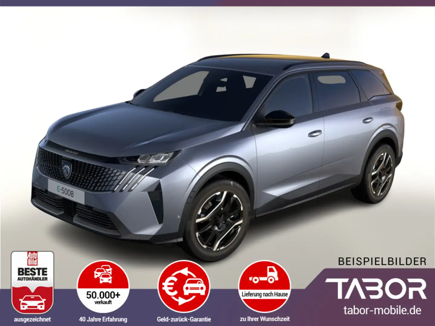 Peugeot 5008 E- 210 Allure ACC 360° PDC LED 19Z LaneA Grau - 1