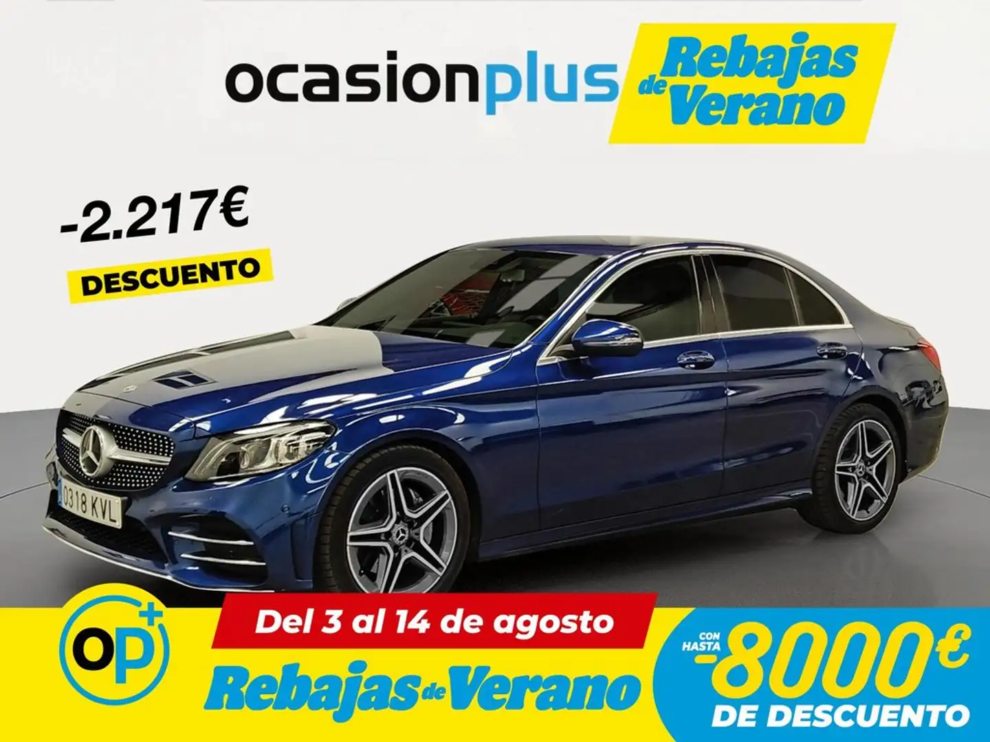 Mercedes-Benz C 220 220d 9G-Tronic Azul - 1