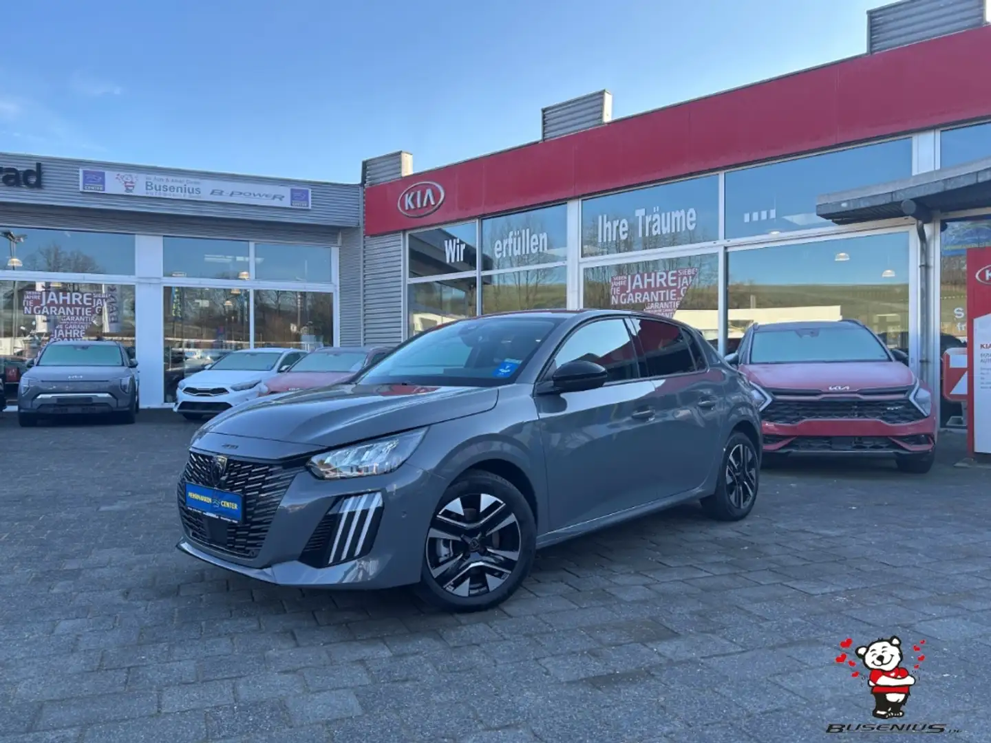 Peugeot 208 Allure 1.2 PureTech 100+LED+Round View+Android+Dri Grigio - 2