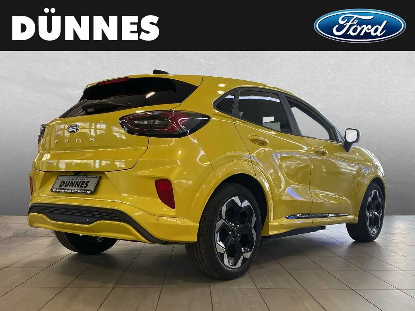 Ford Puma Gen-E 43 kWh Premium Jaune - 2