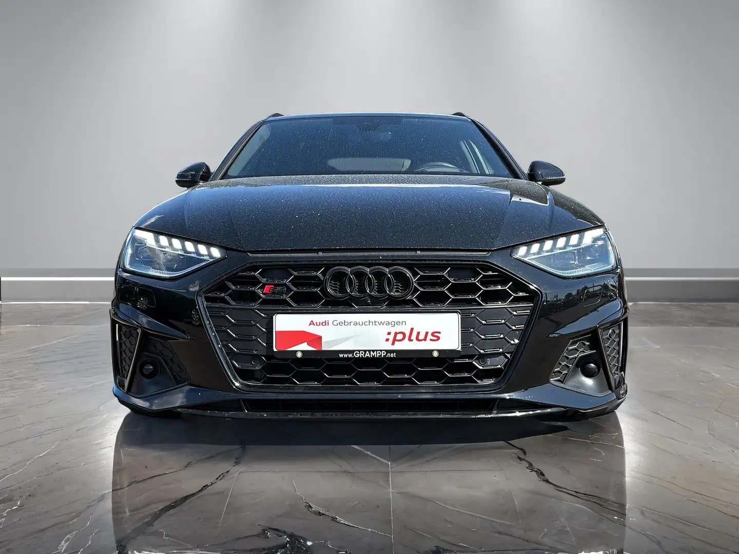 Audi S4 TDI +AHK+LEDER+MATRIX+ACC+KAMERA+ Schwarz - 2