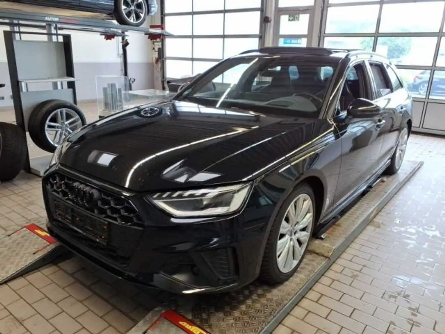 Audi S4 TDI +AHK+LEDER+MATRIX+ACC+KAMERA+ Schwarz - 2