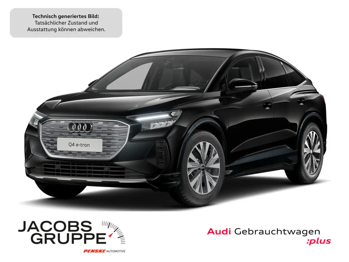 Audi Q4 e-tron Schwarz - 1