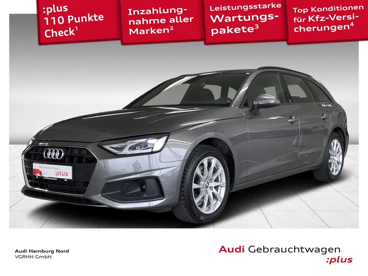 Audi A4 35 TFSI S tronic Navi Kamera Sound ACC Grijs - 1