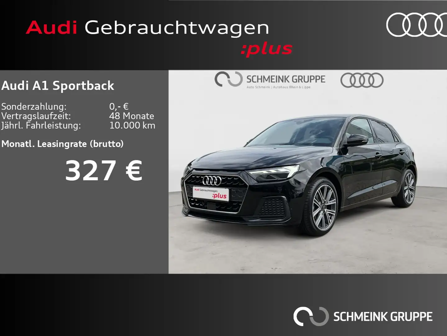 Audi A1 30 TFSI Advanced Carplay Navi Sonos Schwarz - 1