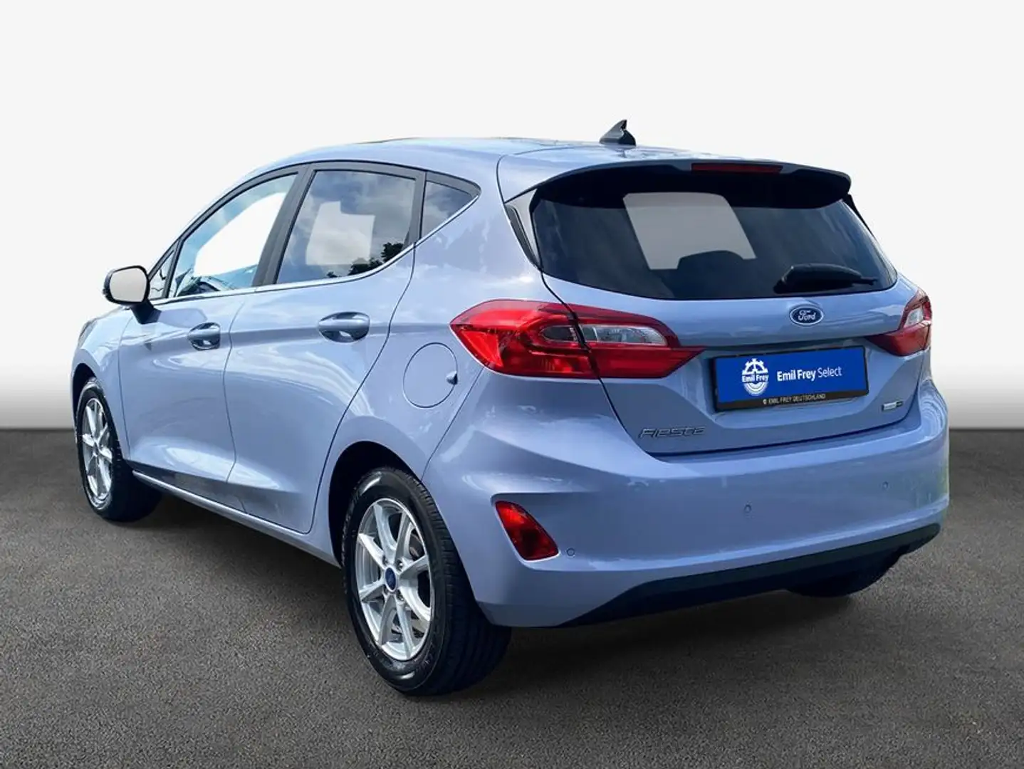 Ford Fiesta 1.0 EcoBoost Hybrid S&S TITANIUM Wi-Pa Blau - 2