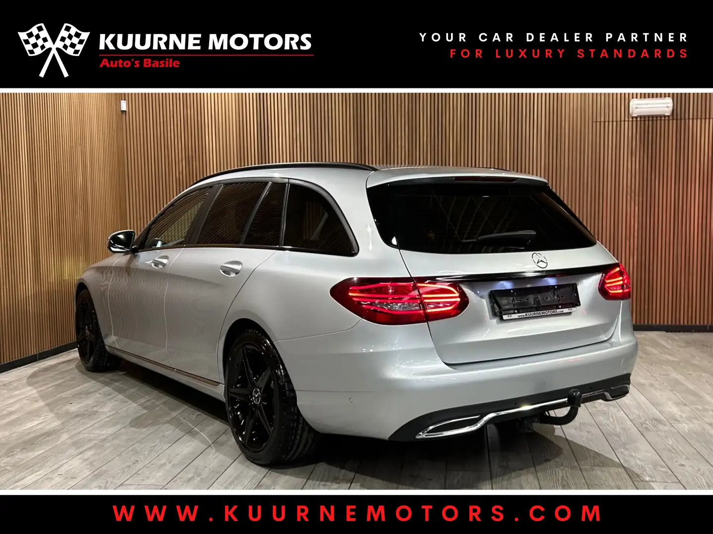 Mercedes-Benz C 180 d 9G-Tronic Break Alu18"/Led/Cam/Gps *1j garantie* Argent - 2