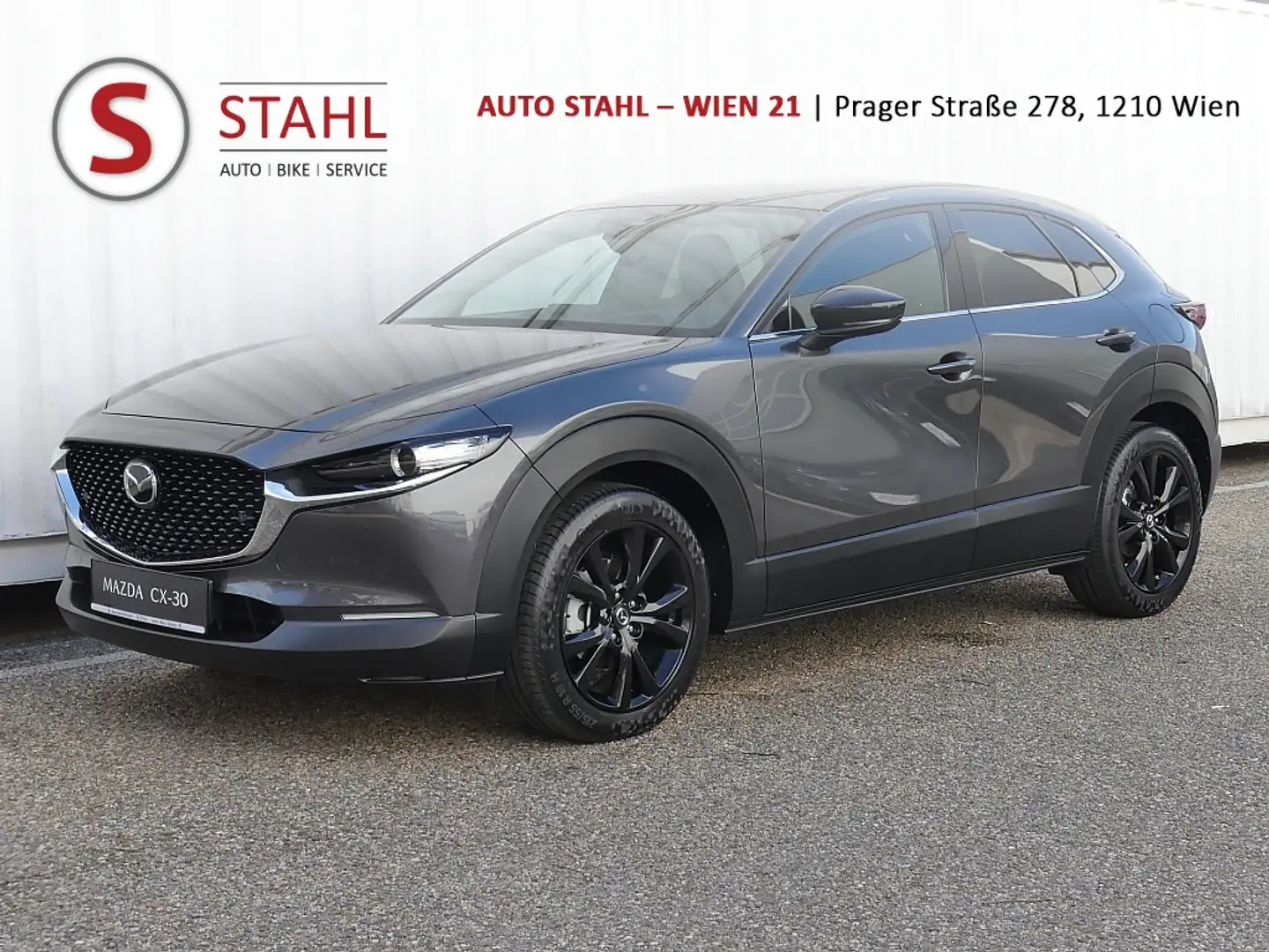 Mazda CX-30 e-Skyactive G140 Homura Aut. Šedá - 1