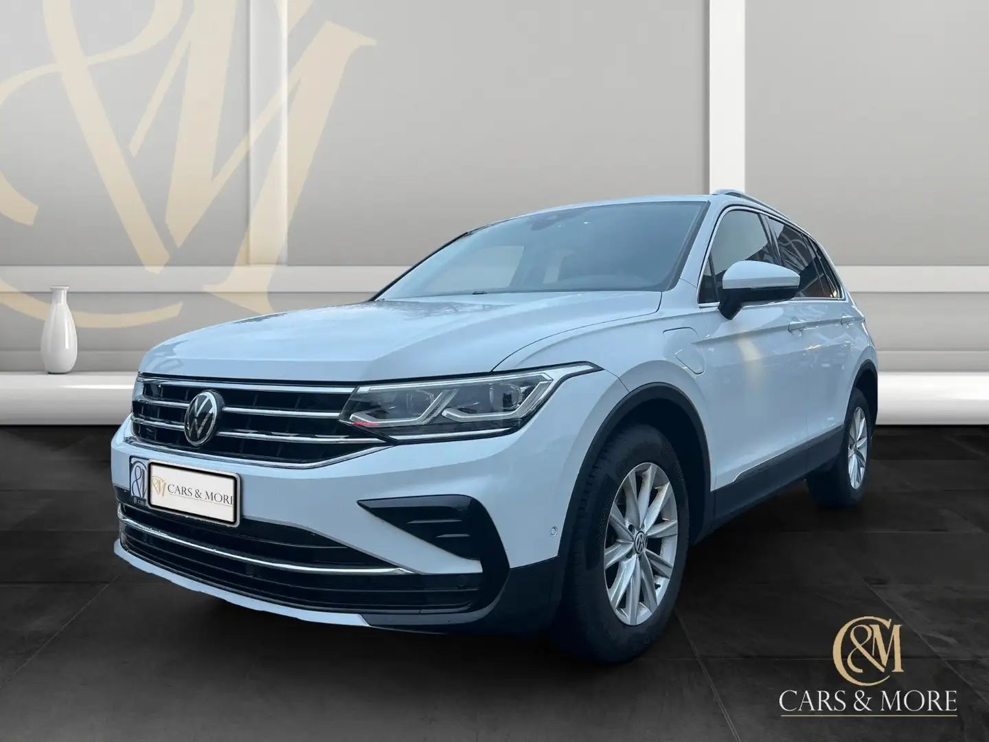 Volkswagen Tiguan Elegance eHybrid T.Leder Matrix RFK AHK Weiß - 1