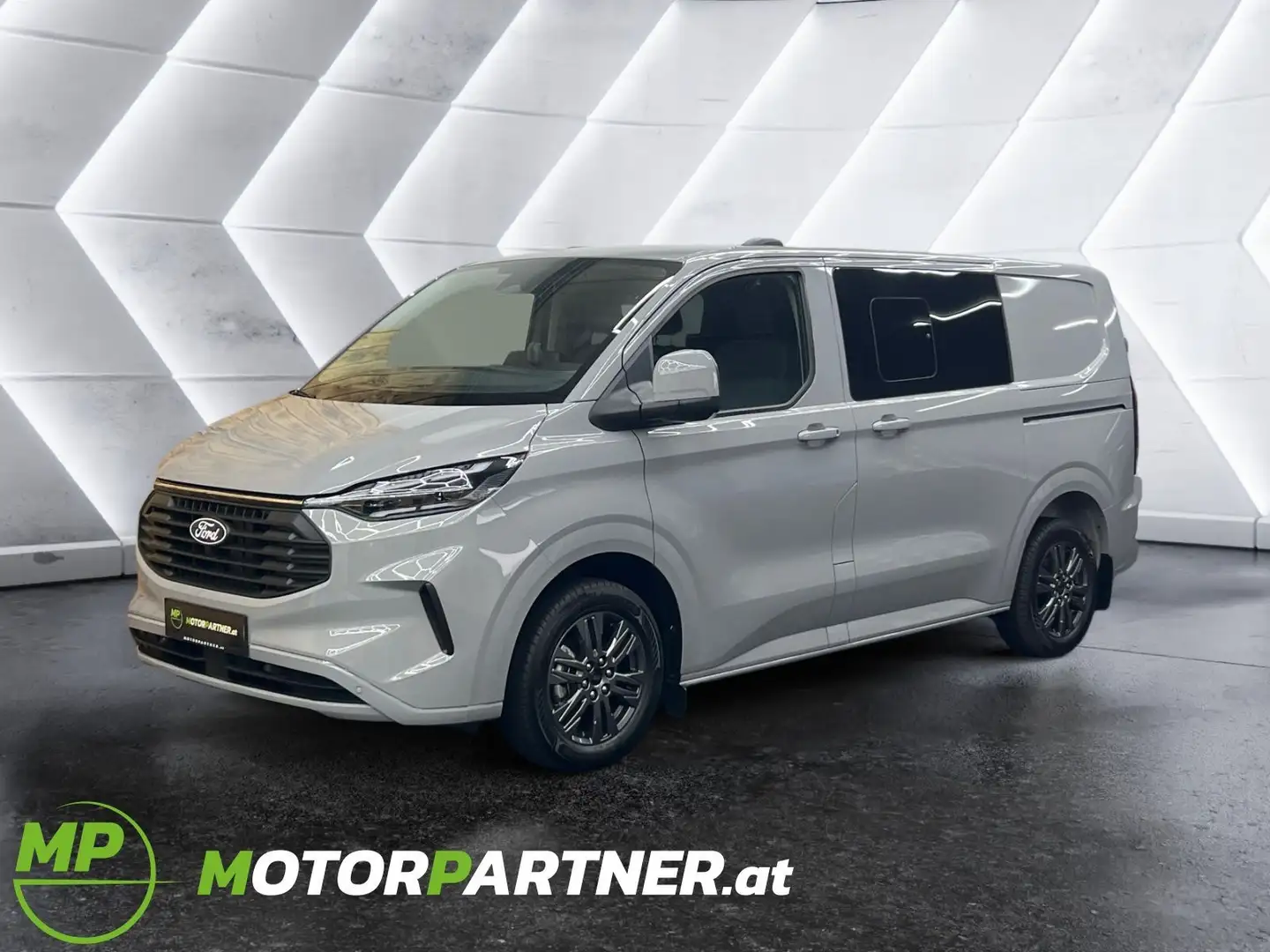 Ford Transit Custom L1 DoKa | LIMITED | 6-Sitzer | Matrix-LED Grau - 1