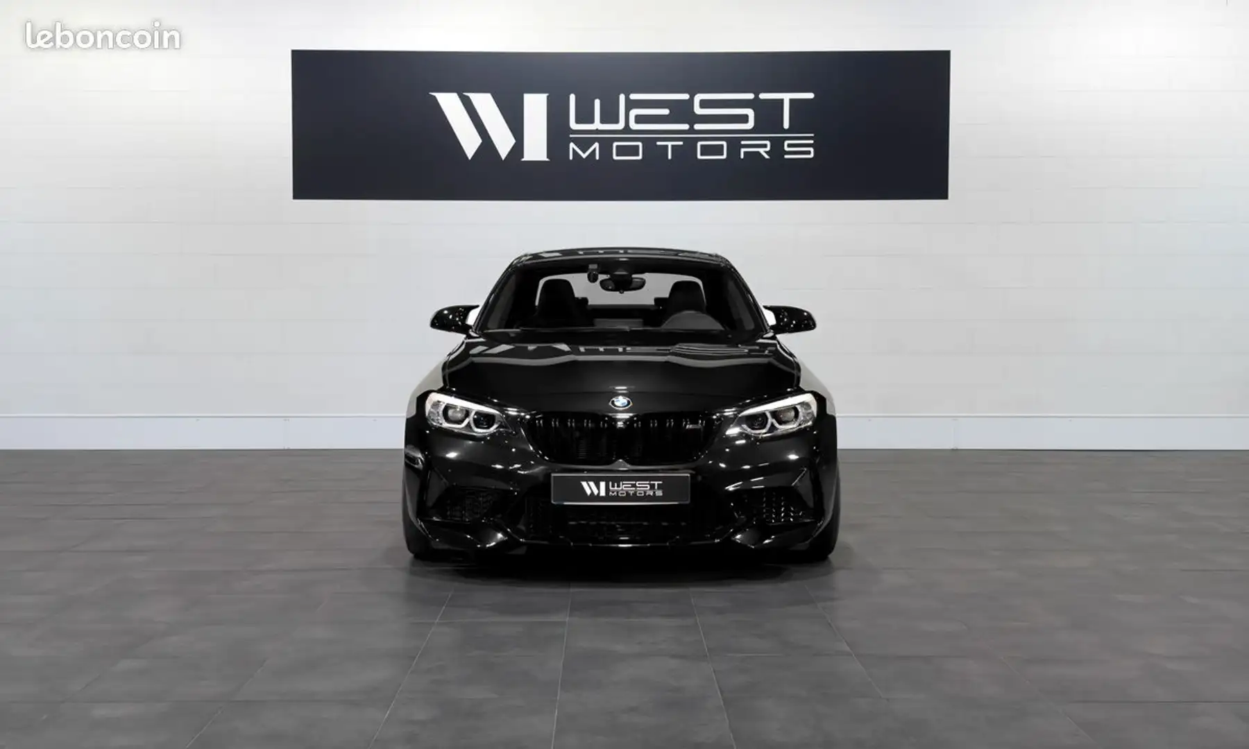 BMW M2 Compétition 3.0 410 MDKG – Immat France Feux LED adapt. Cam Recul Harman Kardon Toit Ouvrant 652 par mois Zwart - 2