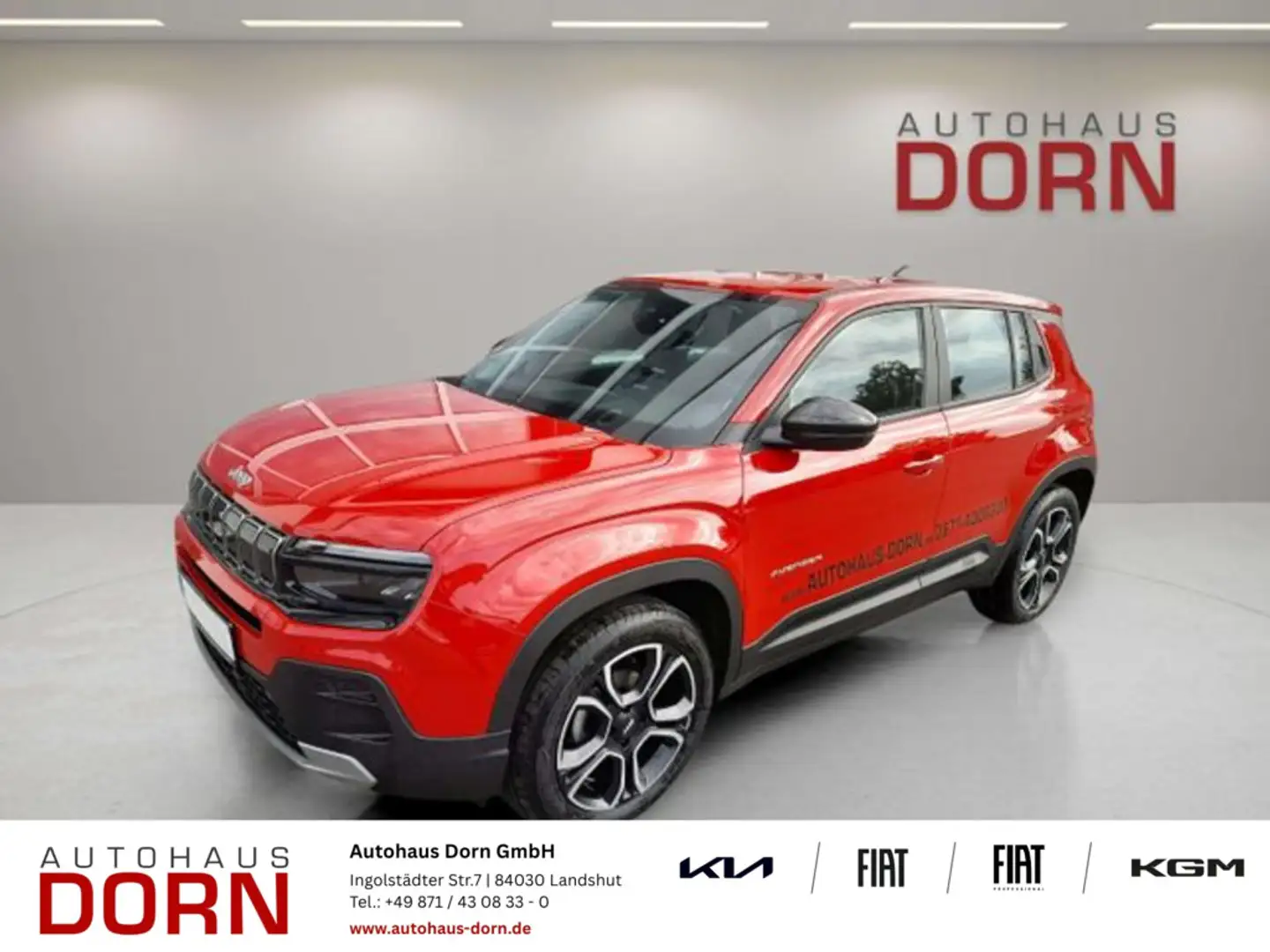 Jeep Avenger Altitude 1.2 GSE T3 2023 18 Alufelgen Rot - 1