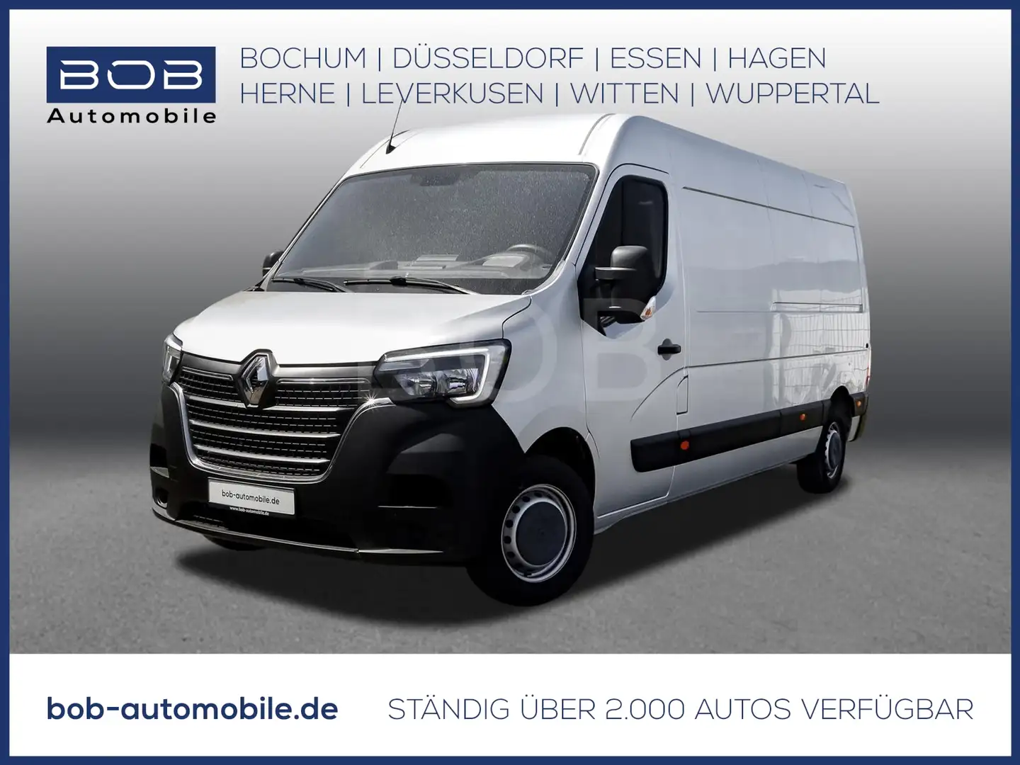 Renault Master FWD Kasten L3H2 3,5t dCi 135 SHZ PDC Gris - 1