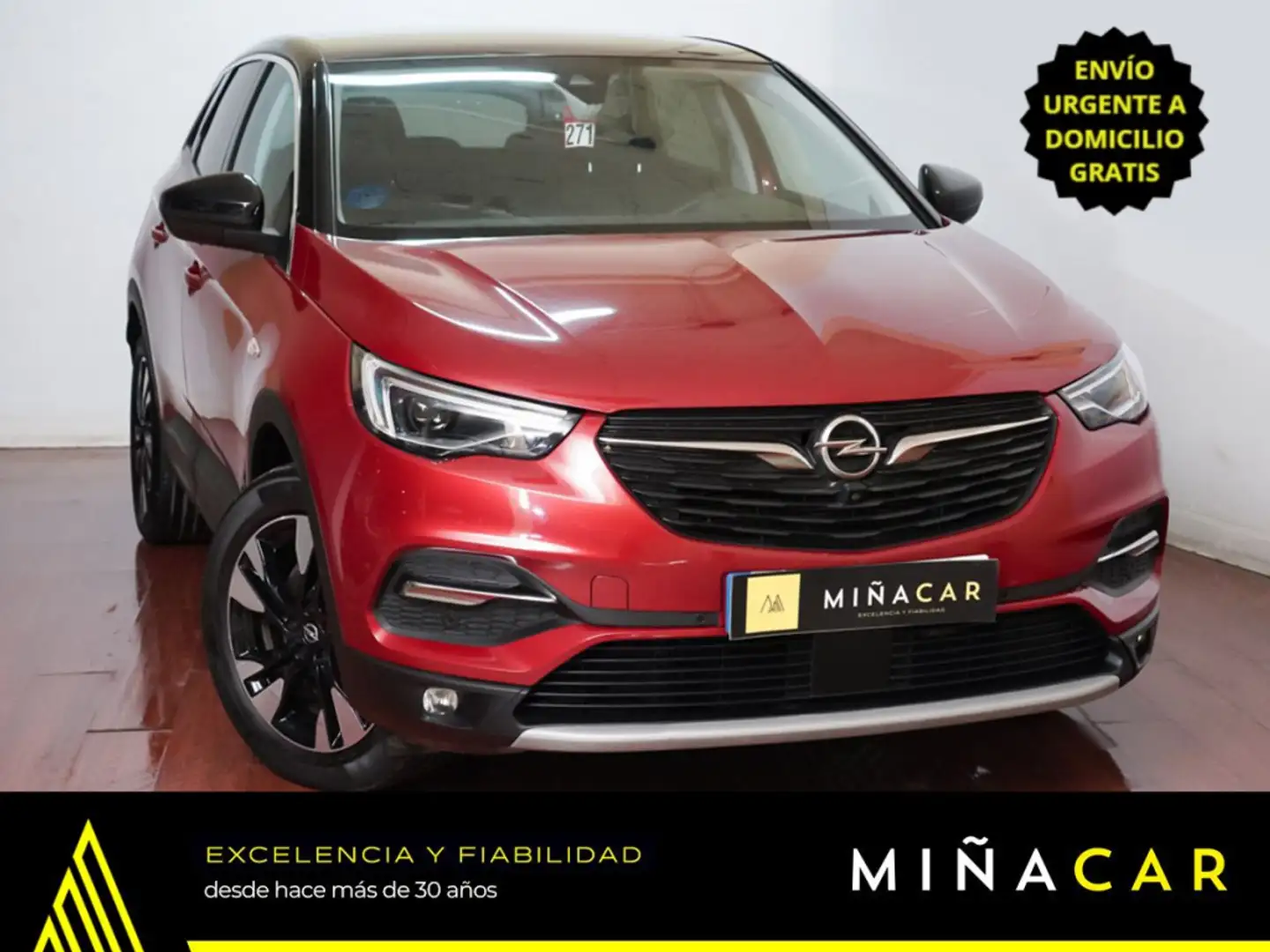Opel Grandland X PHEV 1.6 Turbo Ultimate AT8 4x4 Rojo - 1