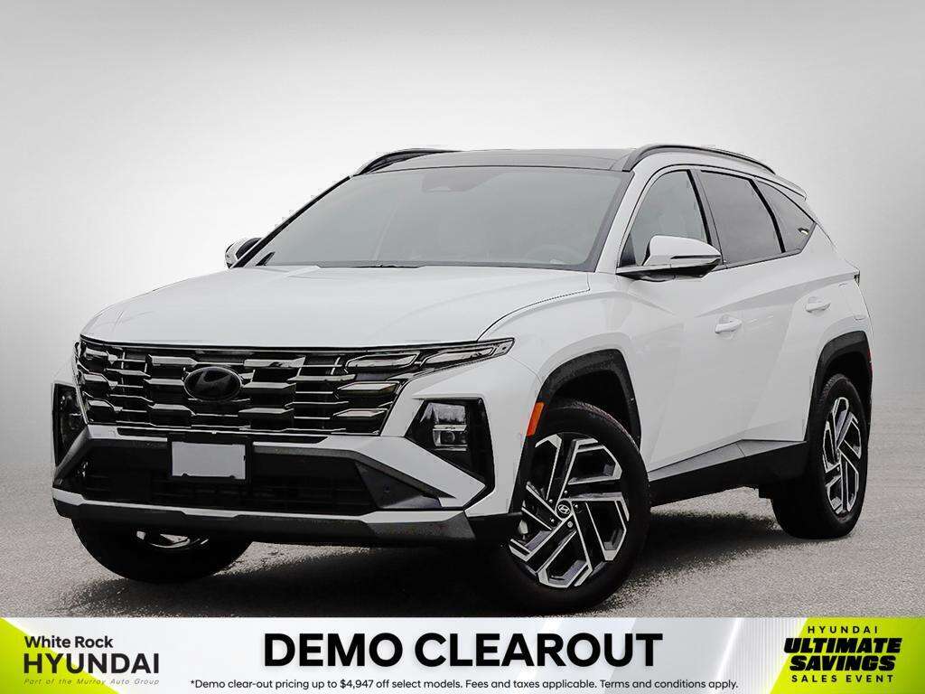 Crystal White 2026 Hyundai Tucson Hybrid SUV / Crossover  Automatic