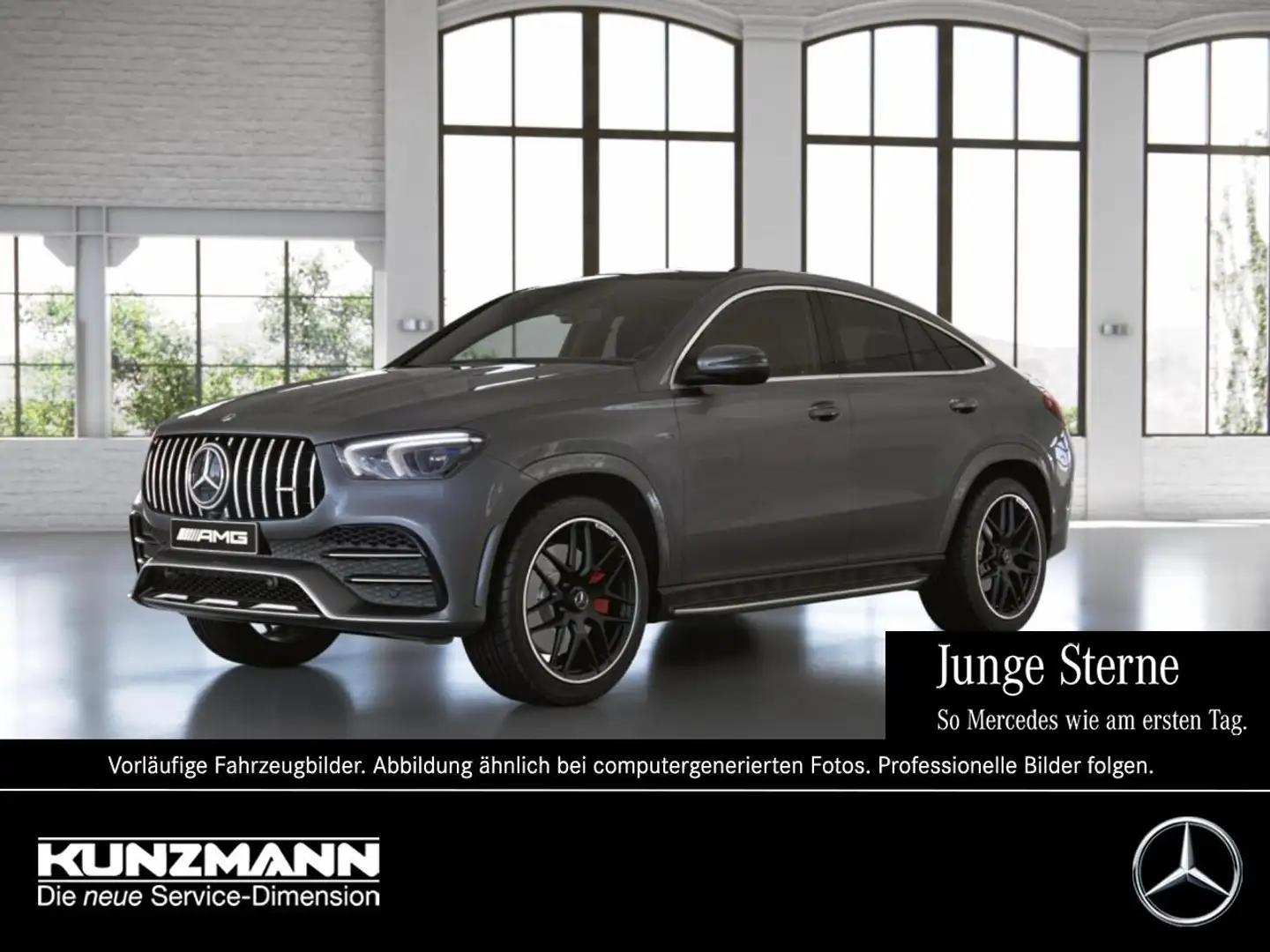 Mercedes-Benz GLE 53 AMG 4M+ Coupé Panorama Distronic 360° AHK Grau - 1