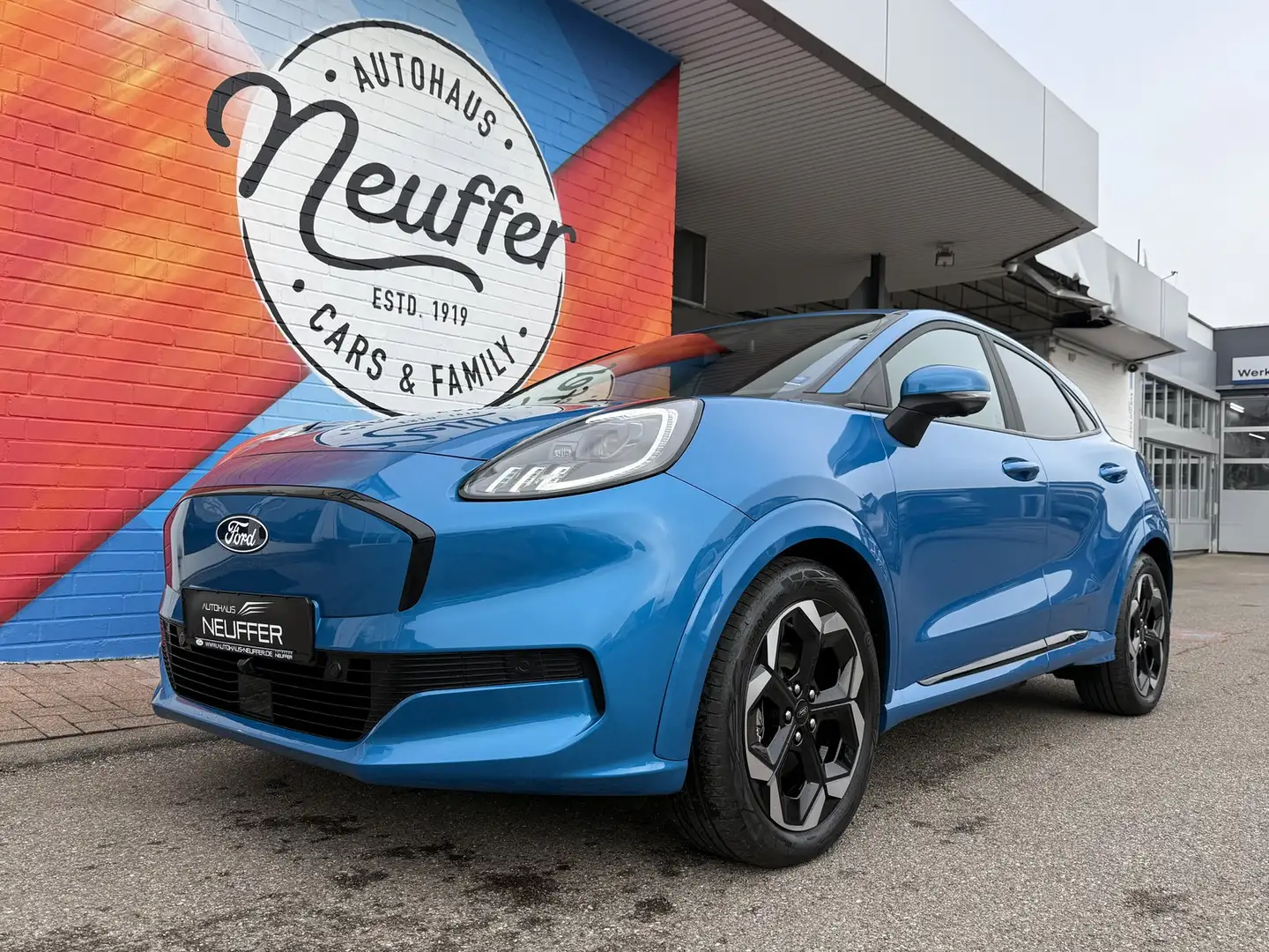 Ford Puma Gen-E 124 kW Premium/Winter-Paket/Fahrerassistenz Niebieski - 1