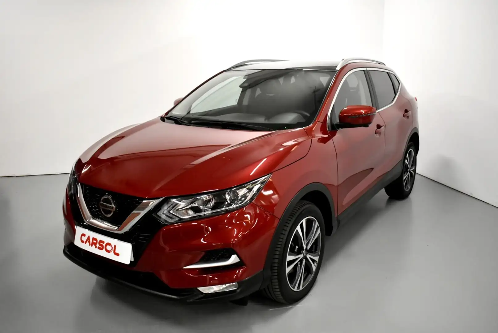 Nissan Qashqai dCi 85 kW (115 CV) E6D DCT N-CONNECTA Rojo - 2