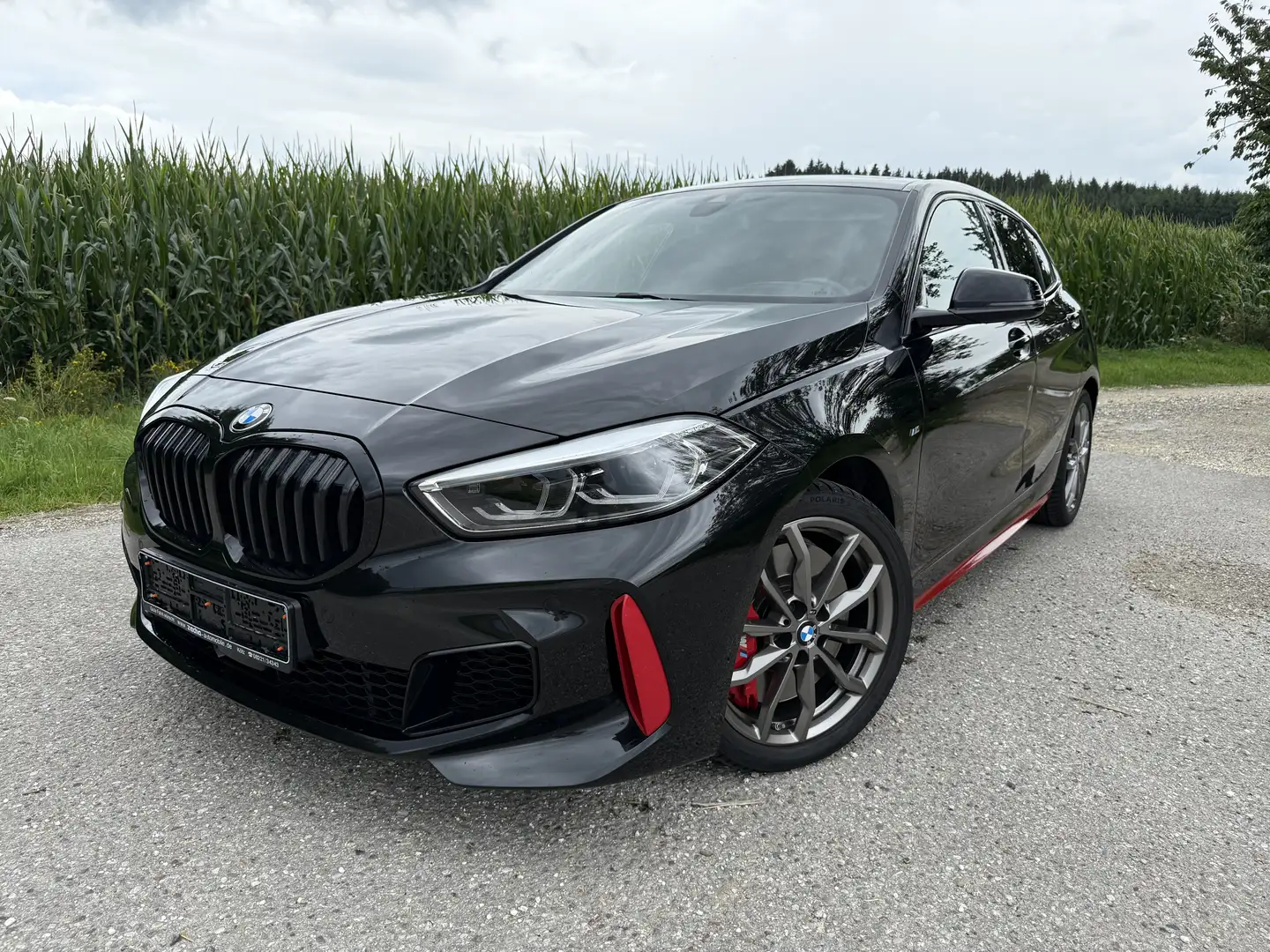 BMW 128 ti M Sport Pano HUD Navi ACC RFK shadow line Negru - 2