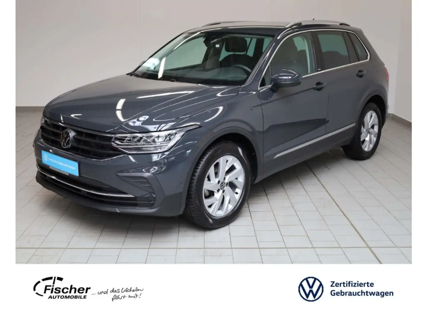 Volkswagen Tiguan 2.0 TDI Move DSG NAV/LED/AHK/keyless/StHz Grau - 1