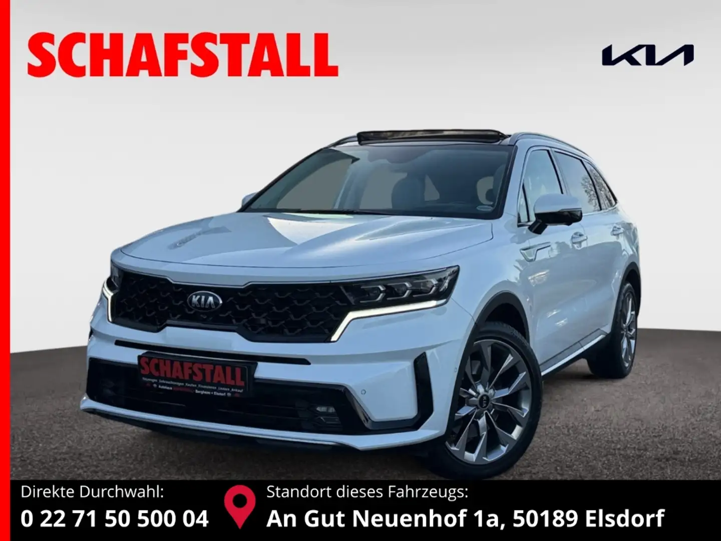 Kia Sorento 2.2 CRDi 4WD Platinum 7-Sitzer AHK HUD Panodach Na Bílá - 1