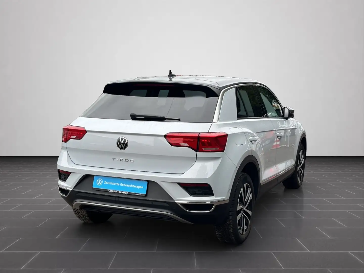 Volkswagen T-Roc 1.5 TSI Style OPF SHZ NAVI ACC LED Blanc - 2