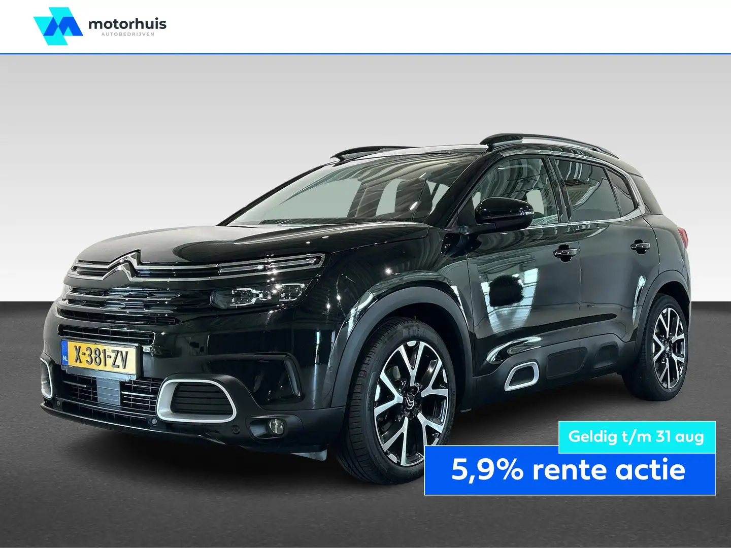 Citroen C5 Aircross 1.6 PureTech 180pk S&amp;S EAT8 Shine Zwart - 1