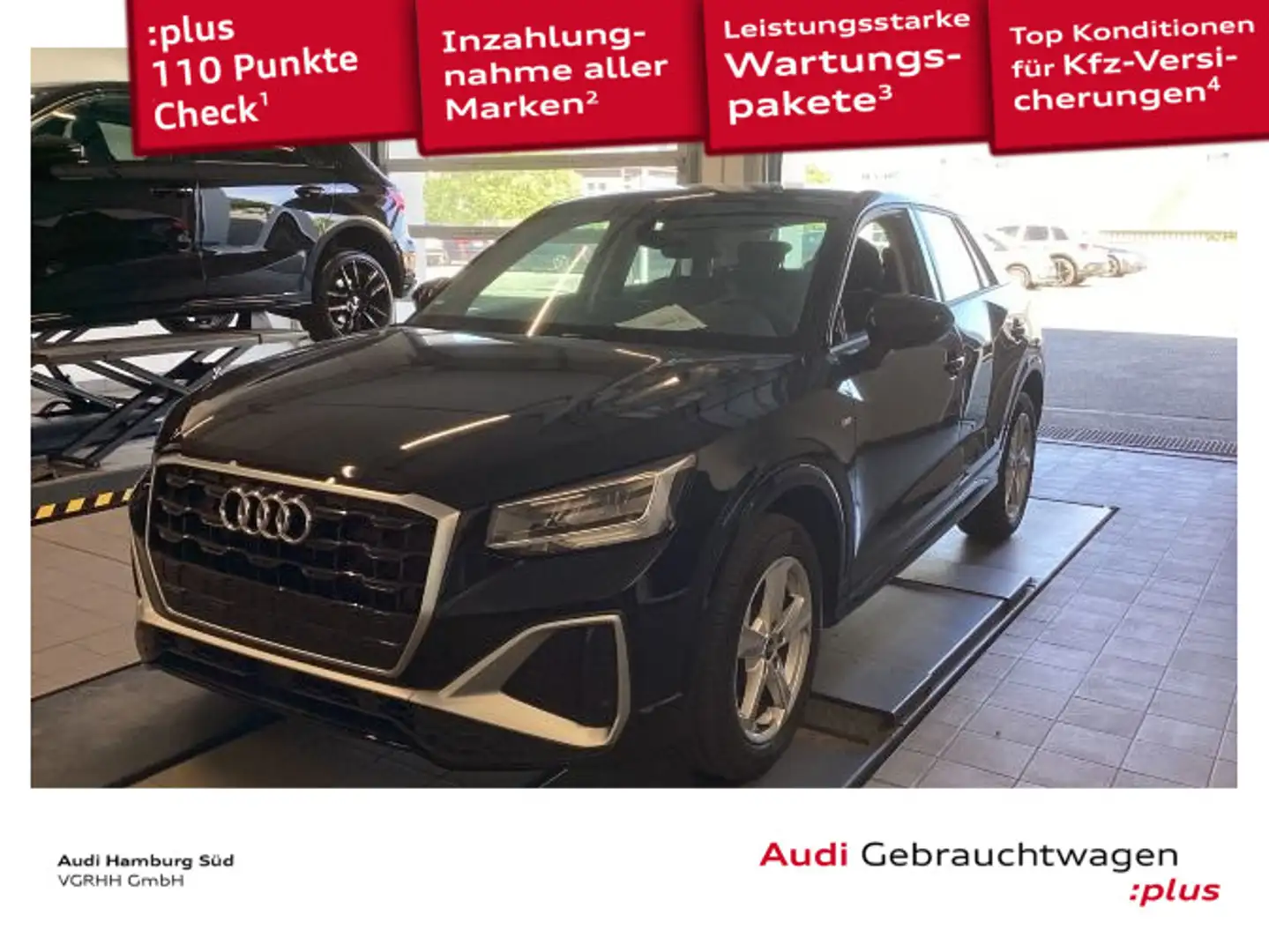 Audi Q2 35 TFSI S line S tronic NAVI/KAMERA/LED Schwarz - 1