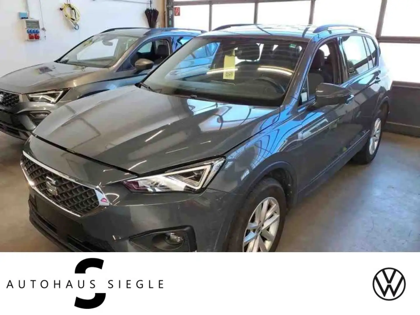 SEAT Tarraco 2.0 TDI Style 7-Sitze DSG Navi ACC LED Parktronic Grau - 1