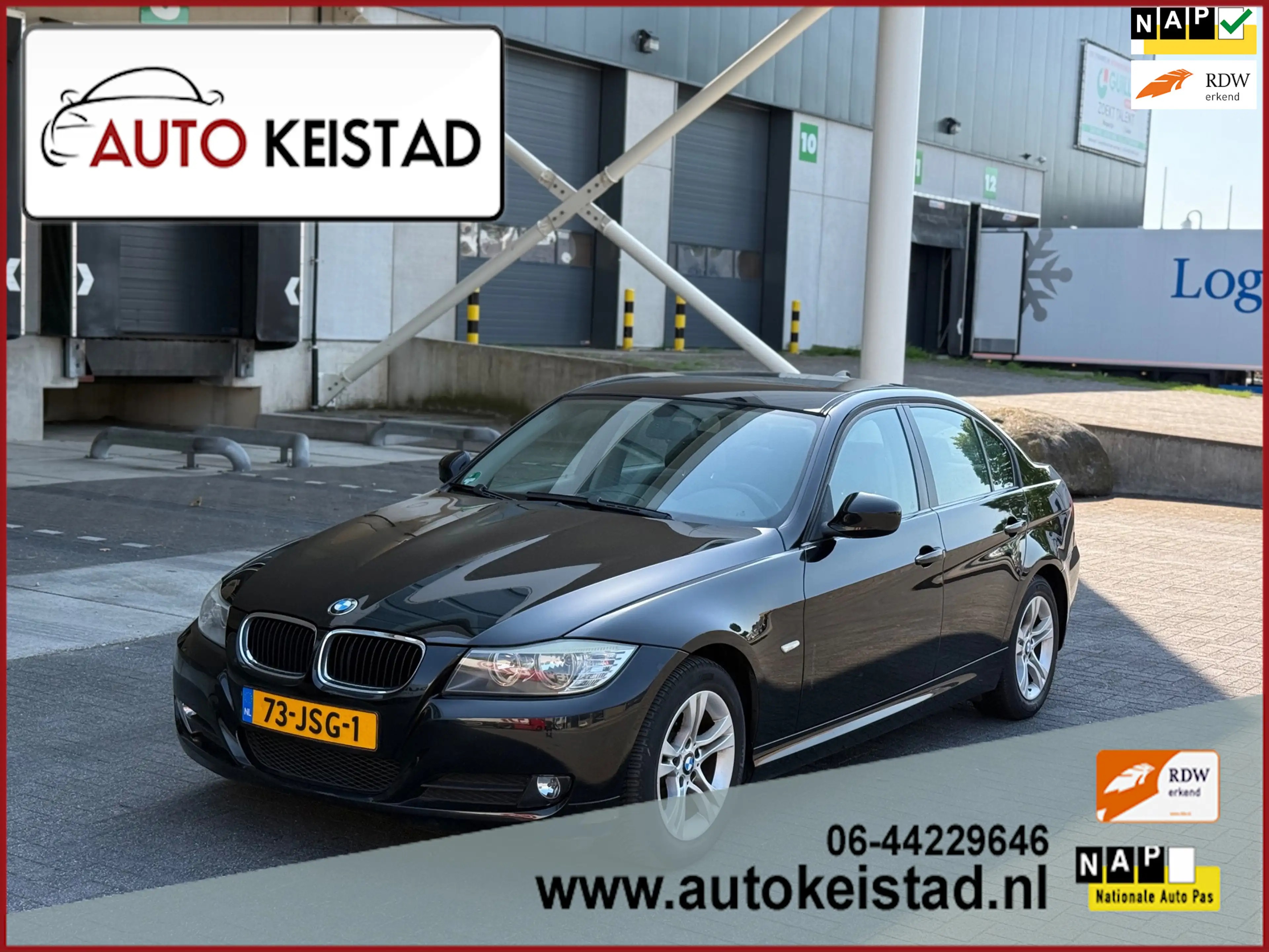 BMW 316 3-serie 316i LEDER/NAVIGATIE/CLIMA! ORIGINELE KILO