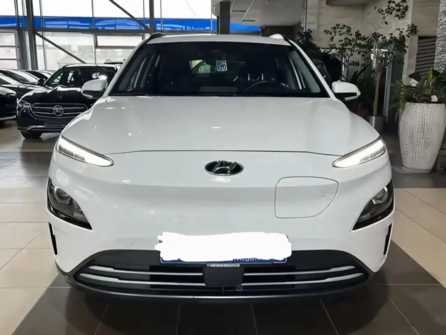 Hyundai KONA EV 39 KWh EXCLUSIVE Bianco - 2