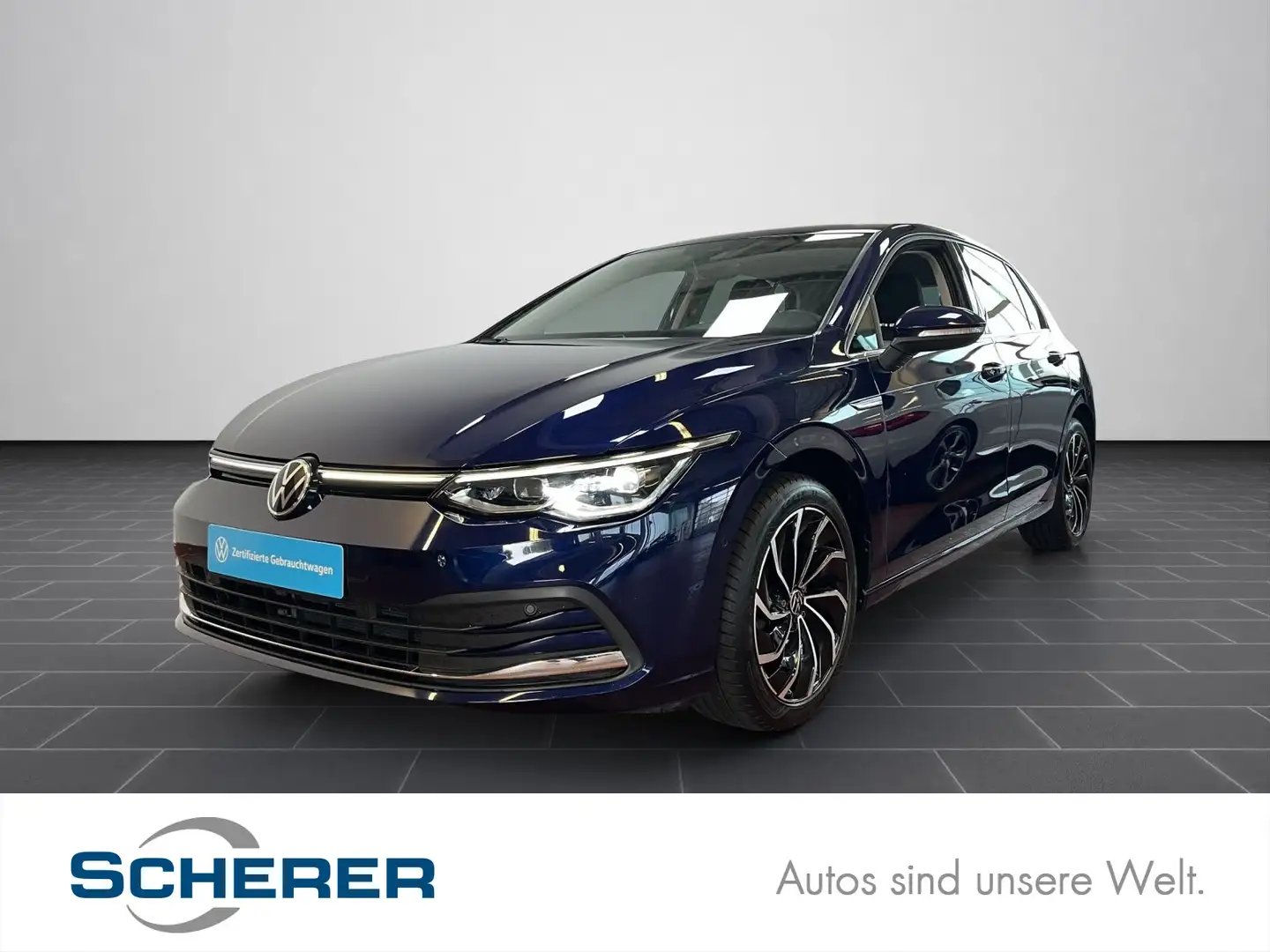 Volkswagen Golf VIII Style eTSI 110KW DSG NAVI LED Blau - 1