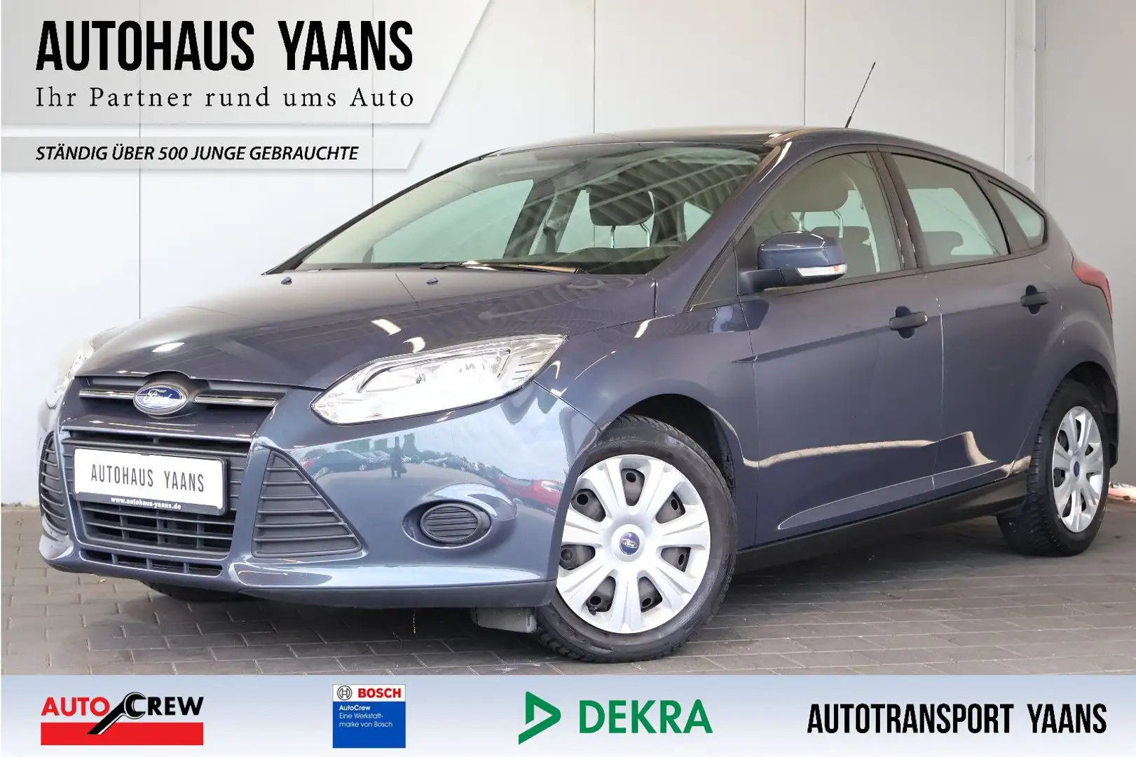 Ford Focus 1.0 Lim. KLIMA+ISO+SERVO+GANZJAHRES Gris - 1