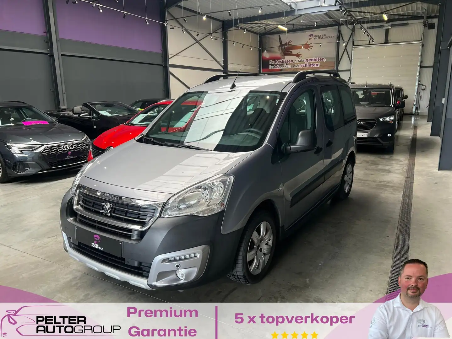 Peugeot Partner 1.6Hdi Camera Navi 1ste eig. Gris - 1