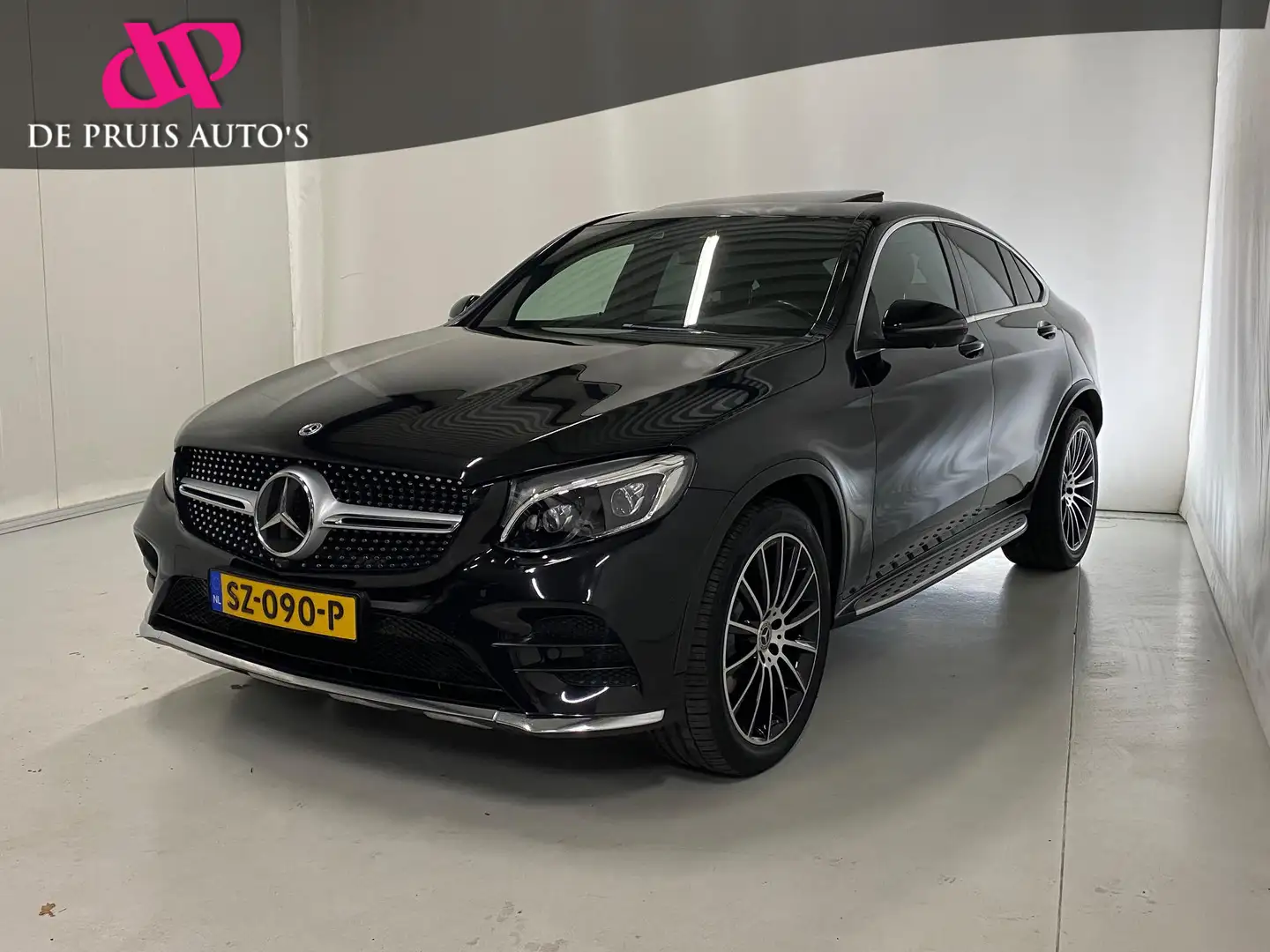 Mercedes-Benz GLC 250 Coupé 4MATIC Premium Plus AMG 20inch Trekhaak 360° Schwarz - 1
