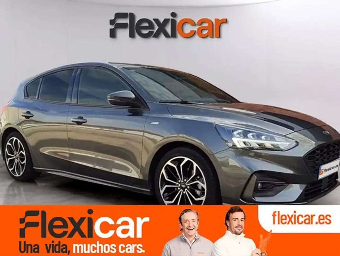 Ford Focus 1.0 Ecoboost ST Line 125 Gris - 1