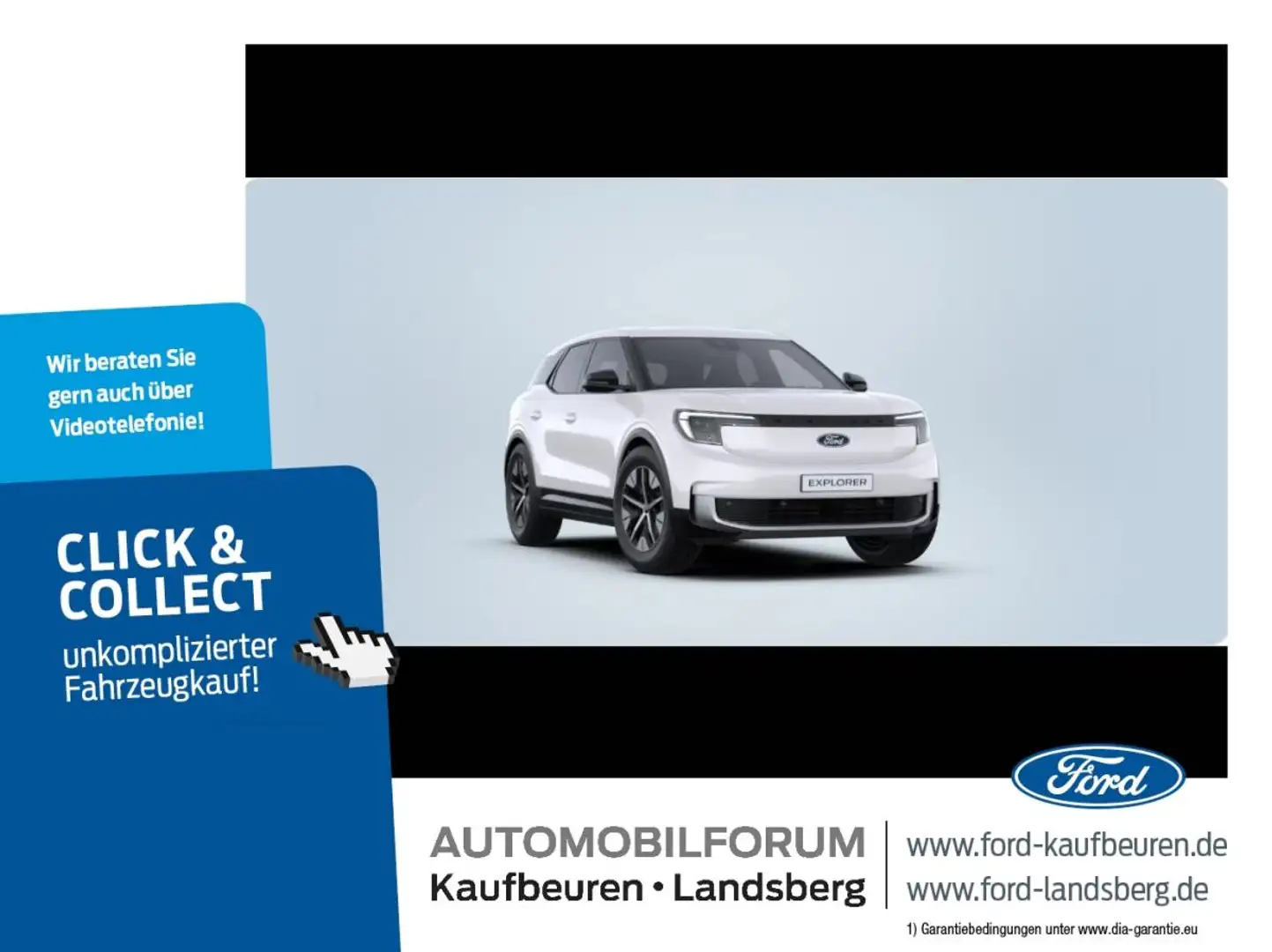 Ford Explorer Select Ext. Range 544km Weiß - 1