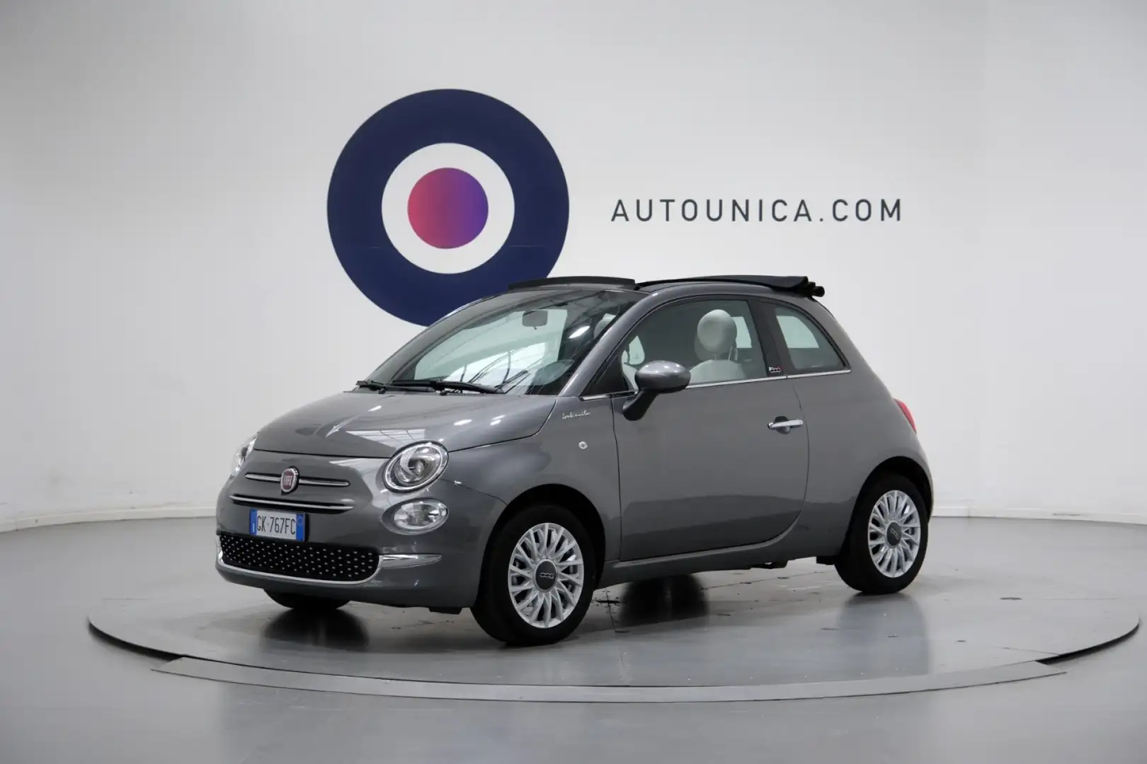 Fiat 500C 1.0 HYBRID DOLCEVITA NEOPATENTATI Grigio - 1