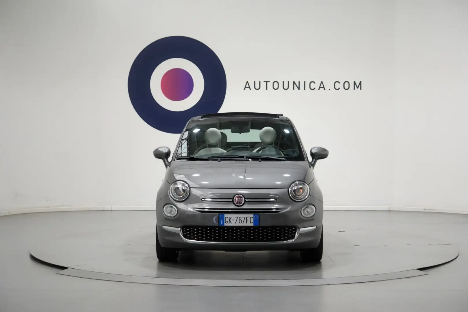 Fiat 500C 1.0 HYBRID DOLCEVITA NEOPATENTATI Grigio - 2