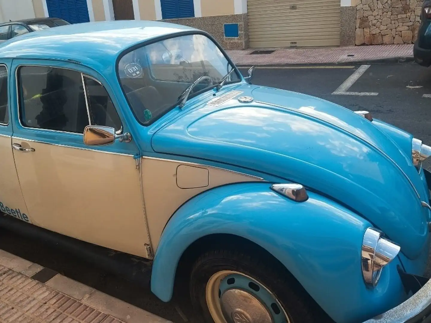 Volkswagen Escarabajo Blau - 2