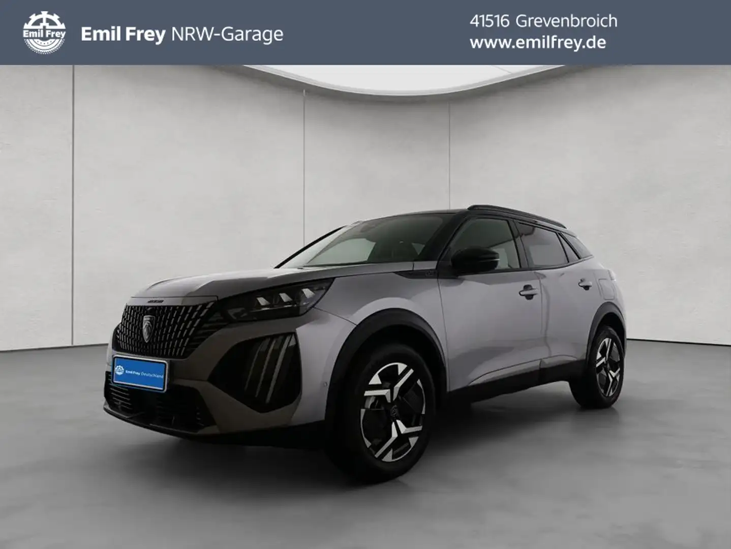 Peugeot 2008 PureTech 130 EAT8 GT AHK ALCANTARA Argent - 1