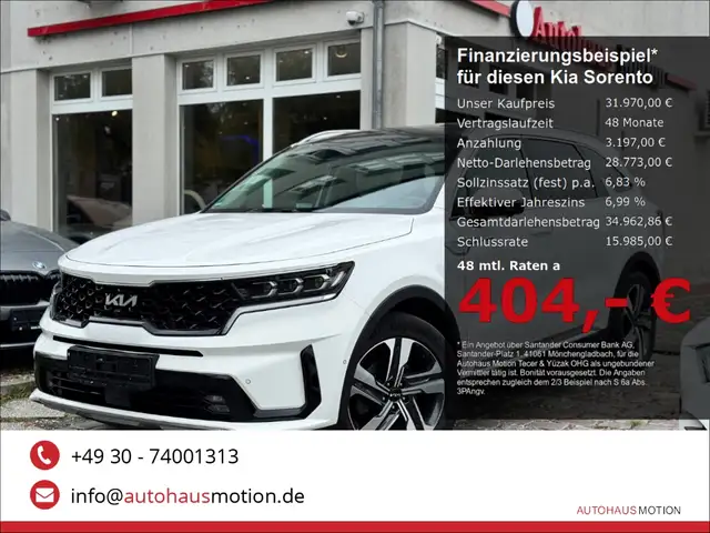 Kia Sorento Platinum 4WD Plug In Hybrid Pano Navi HUD Kamera