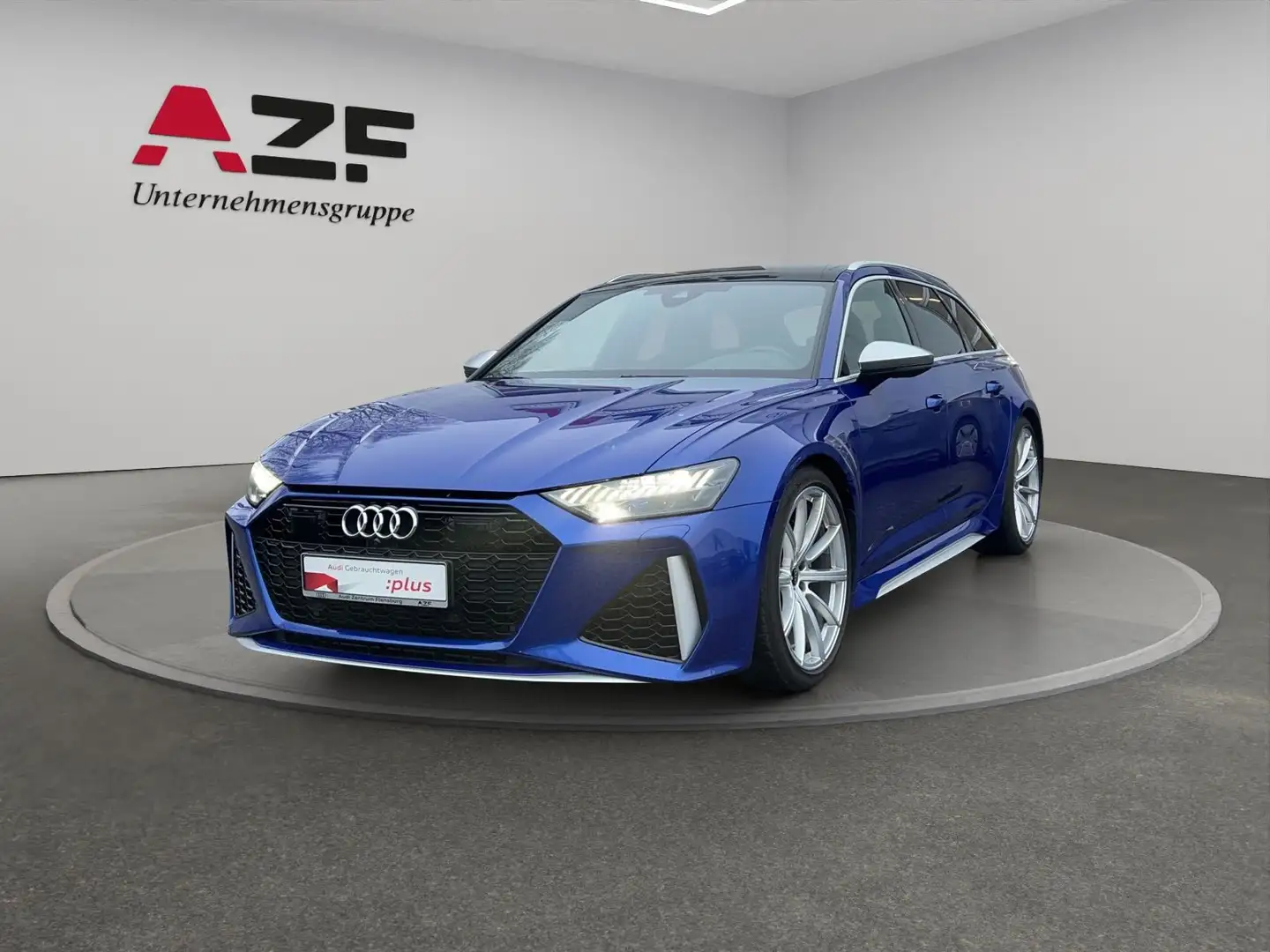 Audi RS6 4.0 TFSI qu. Tip. LASERLICHT+PANO+B&O Azul - 2